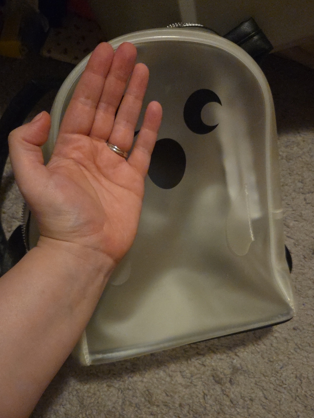 Ghost Backpack Translucent White - Picture 7 of 7